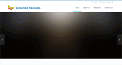 Desktop Screenshot of corporatekoncepts.com